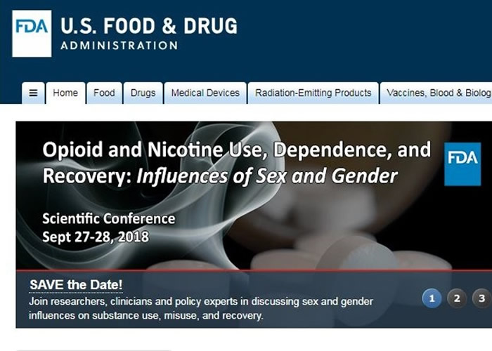 FDA呼吁病人,一旦出现病征就要立即求医。