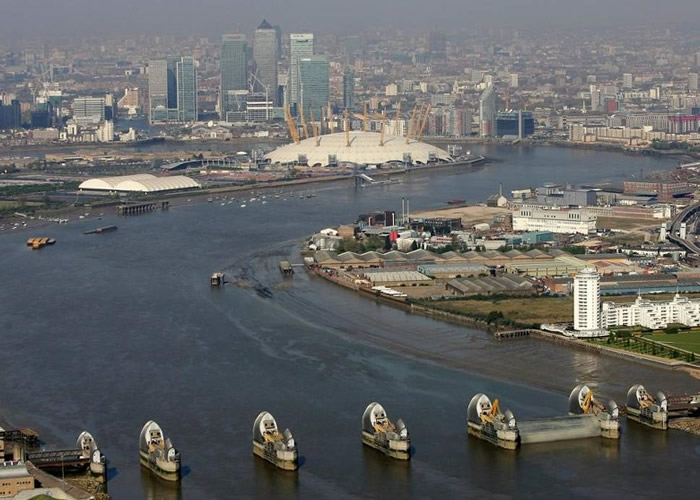 伦敦面临陆沉危机。