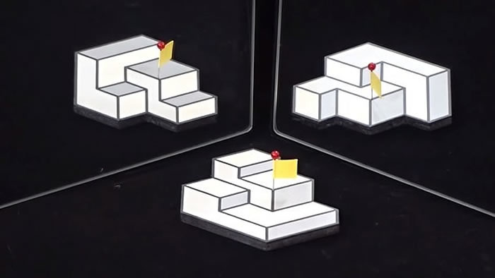 2018年度最佳视错觉大赛:日本数学家杉原厚吉《三种观察角度》夺得第一名