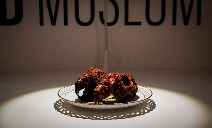 图为辣味兔头。