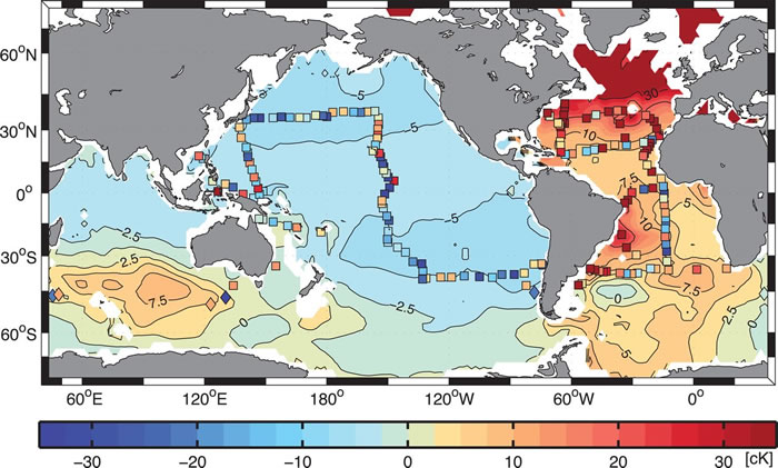 太平洋深部发现地球曾发生的一次长达数世纪之久的寒流证据