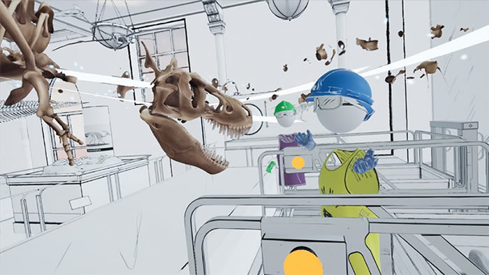 美国自然史博物馆与HTC VIVE首款雷克斯暴龙VR体验《T. rex:Skeleton Crew》