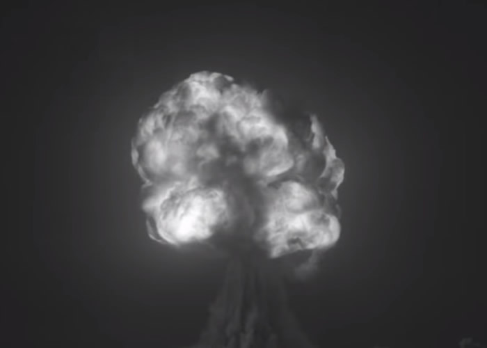 美国曼哈顿计划：1945年7月16日人类首次“三位一体”核试验数位修复高清影片曝光