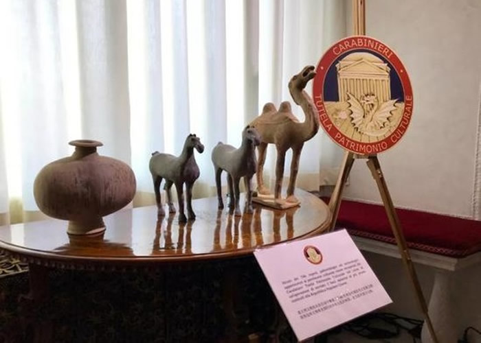 意大利政府归还796件文物予中国 最古老达5000年历史