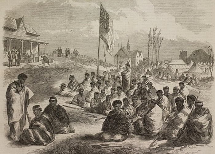 毛利族群间曾发生大规模流血冲突。