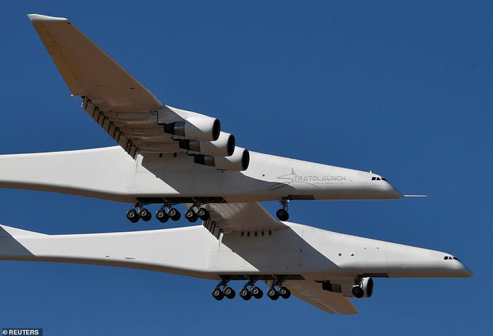 ɻƽ㷢ߡStratolaunch carrier״ηгɹ Я̫ջ