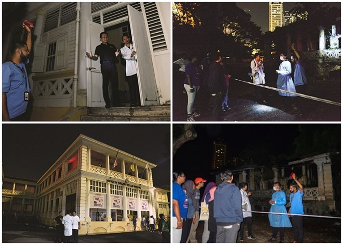 马来西亚举办第5届“2日1夜留宿博物馆”活动 56名挑战者夜探猛鬼博物馆