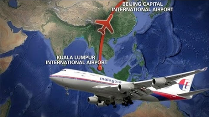 马航MH370里的238人坠海前就缺氧而死 报告指机长故意飞到4万英尺自杀