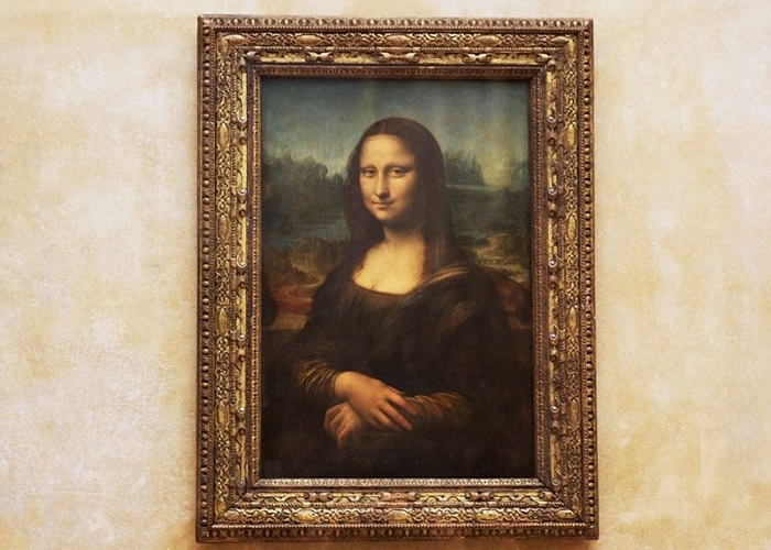 法国巴黎博物馆罗浮宫内部装修 蒙娜丽莎下月移至另一画廊