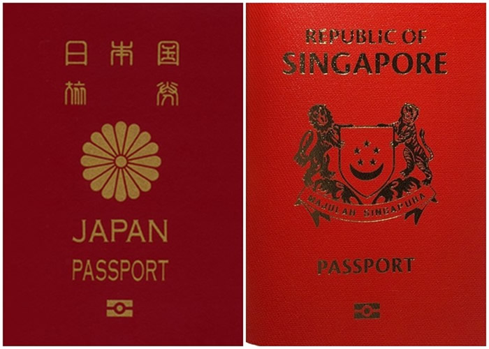 2019年度亨氏护照指数排行榜出炉:日本及新加坡的护照享全球最多免签并列榜首