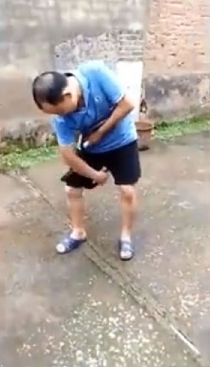 不作死就不会死:中年男子把玩眼镜蛇请朋友拍片上传 惨遭咬死