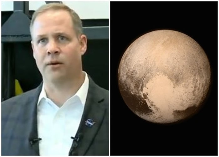 美国太空总署(NASA)署长布里登斯廷坚称冥王星是一颗行星 而非矮行星