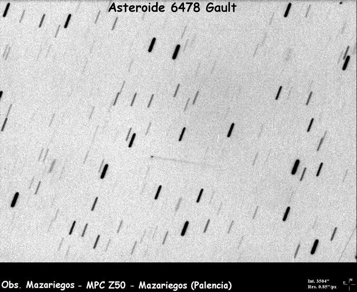 ״ηֱɫСǣѧҹ۲⵽С6478 GaultɺɫΪɫ