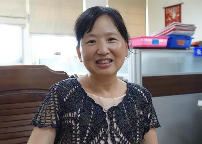 戢桂如因姓氏罕有,常遇尴尬事。(中时电子报图片)