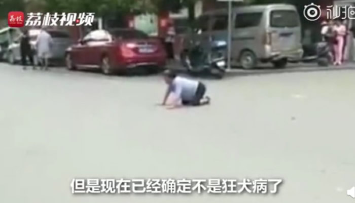 狂犬病发作?湖南省邵阳市老妇被狗咬伤10天后跪地爬行学狗叫