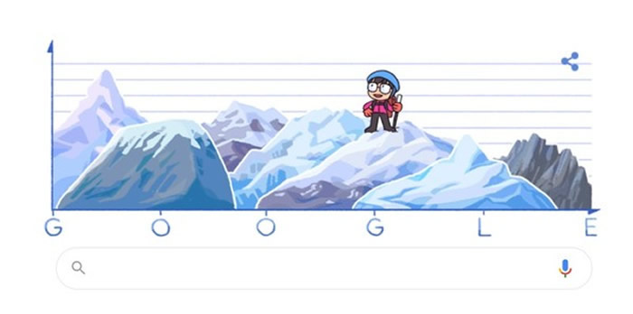 Google DoodleϵһλŮﲿ80굮