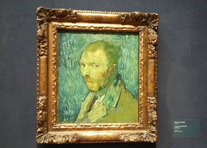 荷兰后印象派著名画家梵高1889年自画像真假成疑 专家证真品