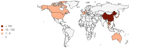 2020��1��29�����������ͼ�����͹�״���������ۼ�ȷ�ﲡ���ﵽ5997��