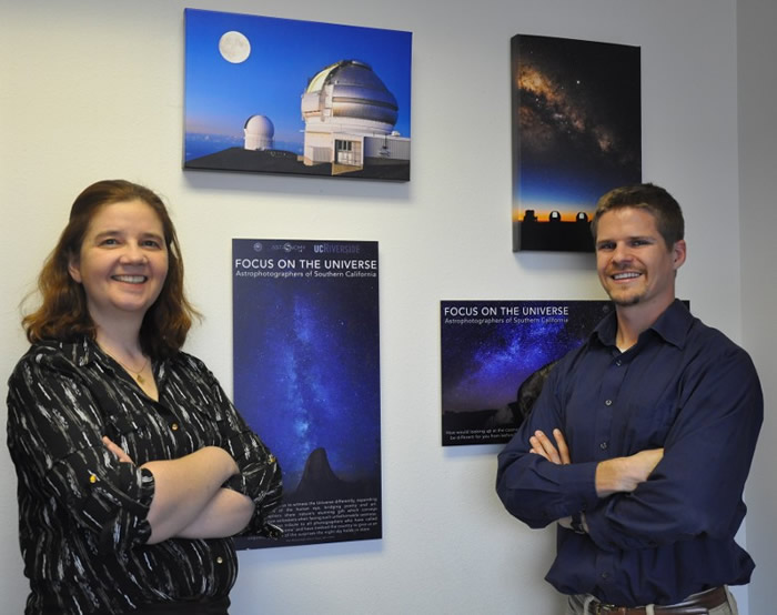 威尔逊(左)与福里斯特(右)参与研究。