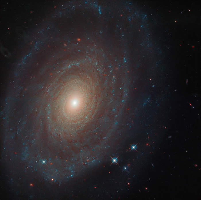 �����ռ���Զ������İ�������ϵNGC 691