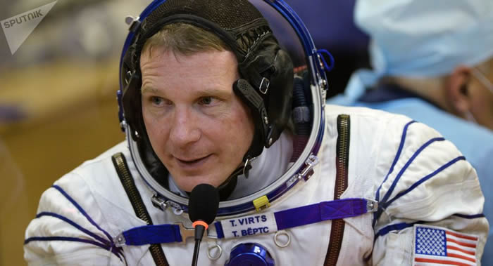 美国宇航员特里·弗茨:将新冠病毒称为中国病毒是错误的 这是人类的共同敌人