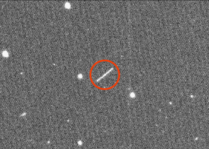 有史以来观测到最接近地球的小行星 2020 QG16日掠过地球上空距离仅2950公里