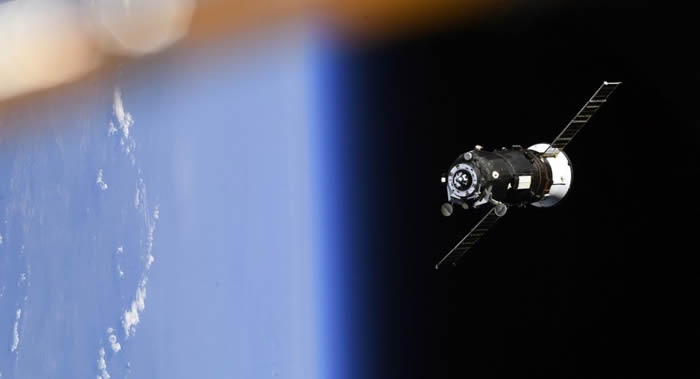 “联盟MS-16”号飞船离开国际空间站返回地球 在哈萨克斯坦着陆