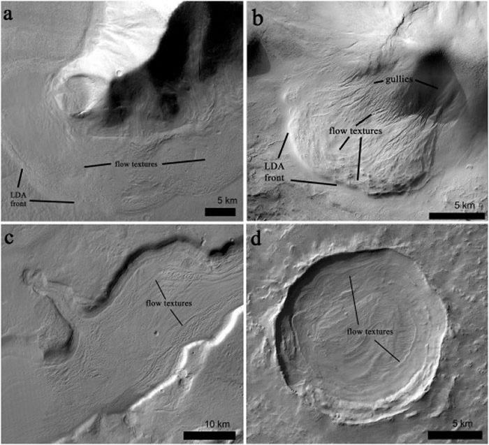 火星的Nereidum Montes地区有一个“巨大的、以前未被发现的水冰库”
