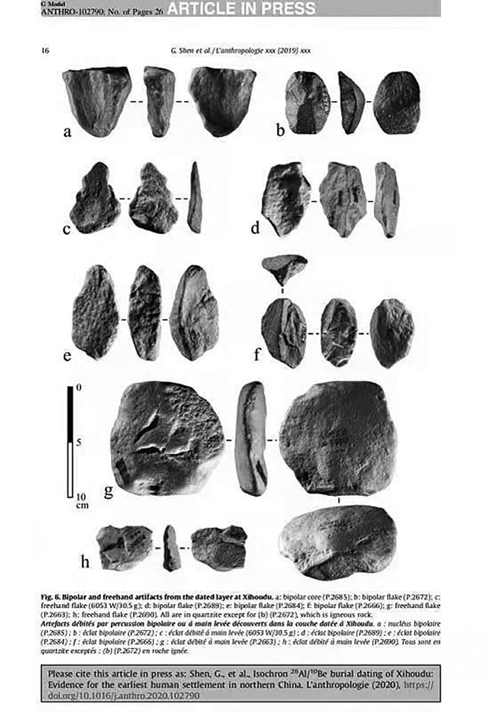法国《人类学》杂志：山西省芮城县西侯度遗址同位素年龄为距今约243万年