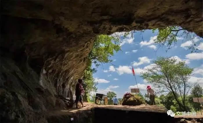 贵州省贵安新区高峰镇岩孔村招果洞遗址——四万年前人类的“洞穴家园”