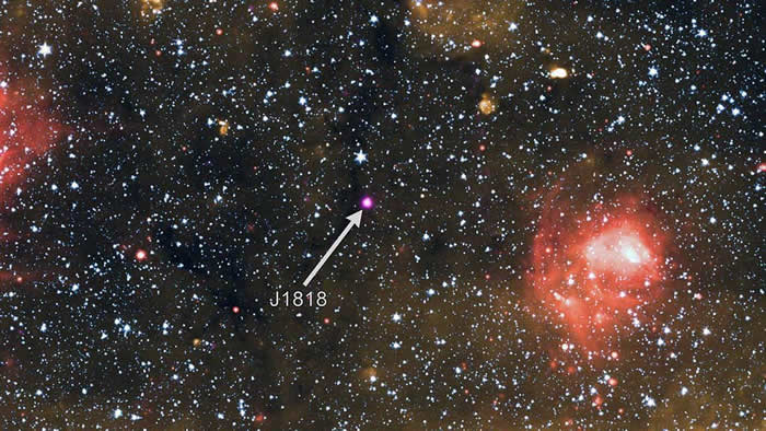 Ǯ����X��������̨�ռ�2020�귢�ֵĴ���J1818.0-1607���ݲ�֤ʵ�����