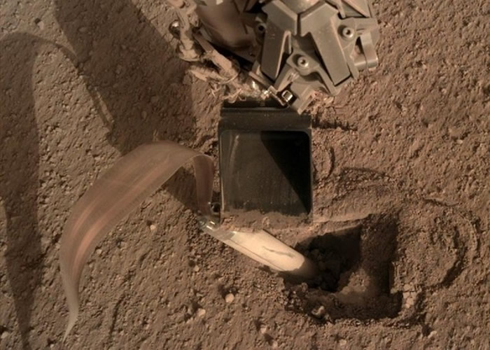 NASA正式宣布洞察号的火星钻探任务失败