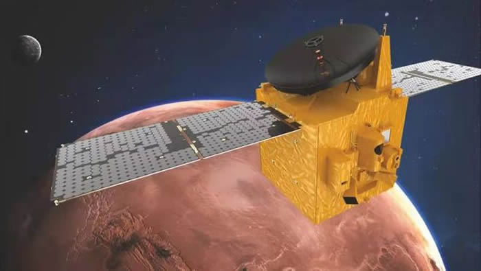 阿联酋“希望号”探测器预计于美国东部时间2月9日进入火星轨道