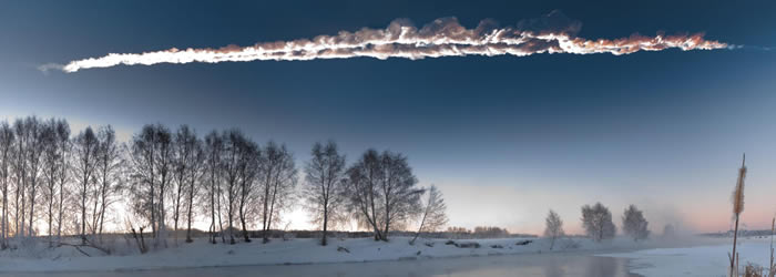 俄罗斯车里雅宾斯克陨石那样的物体每25年降落到地球一次