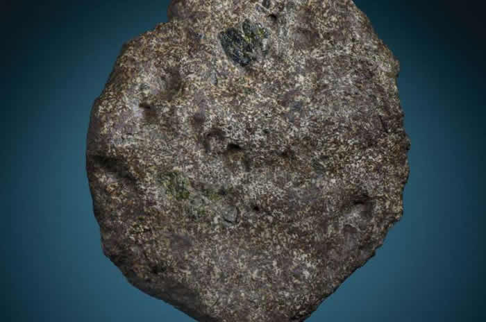 2020年在撒哈拉沙漠发现的陨石Erg Chech 002 其历史能追溯到太阳系形成后的200万年