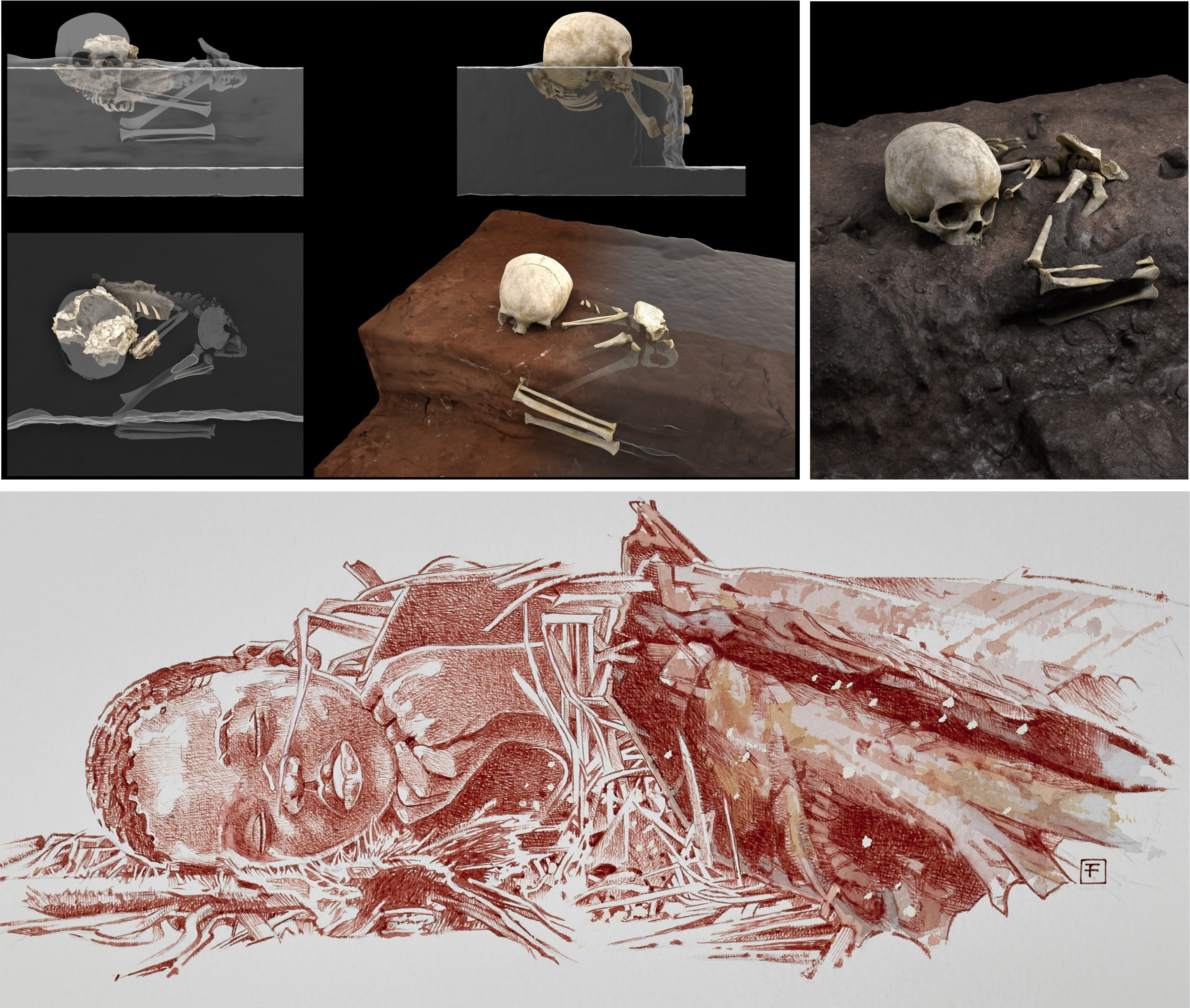 古人类学家在肯尼亚海岸附近洞穴发现非洲最古老墓穴 出土7.8万年前儿童遗骸