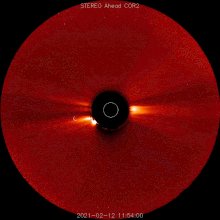 NASA太阳轨道飞行器捕捉到日冕物质抛射（CME）的华丽一瞥