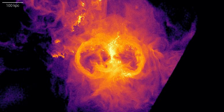 新研究发现黑洞可以帮助某些星系形成新的恒星