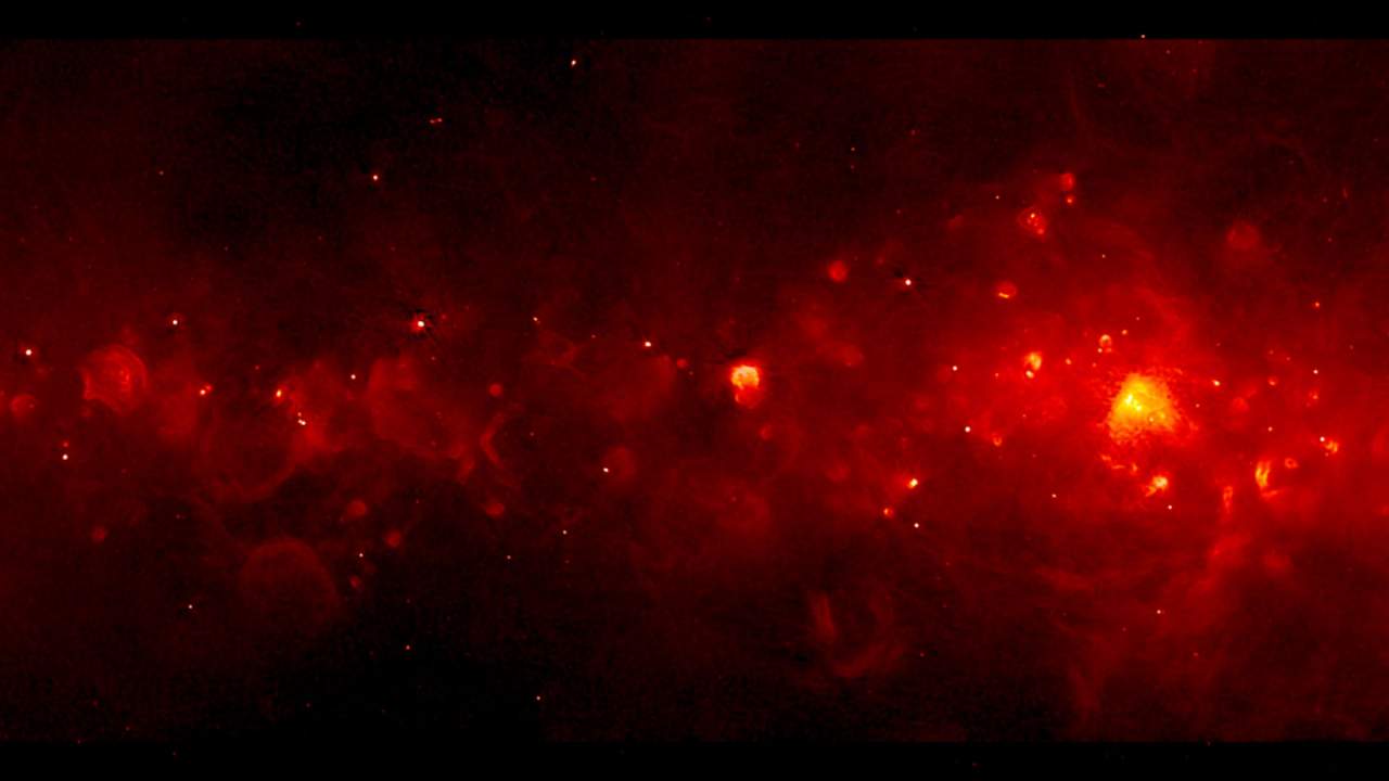 天文学家使用世界上最强大的两台射电望远镜在银河系检测到新的恒星形成区域