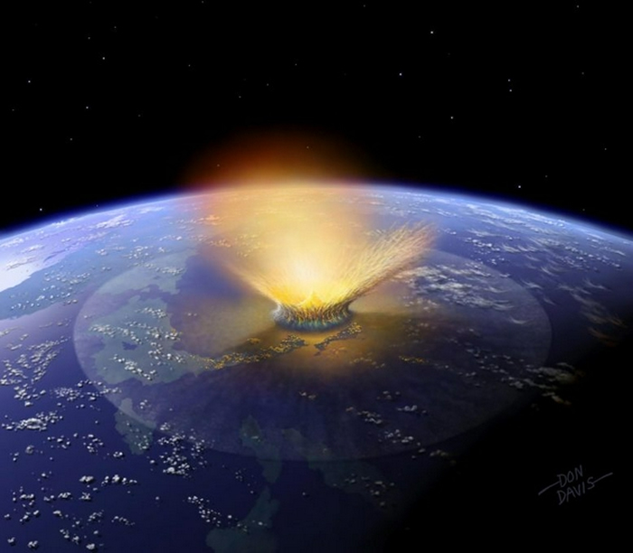 导致恐龙灭绝的大型小行星撞击地球频率比预期高10倍