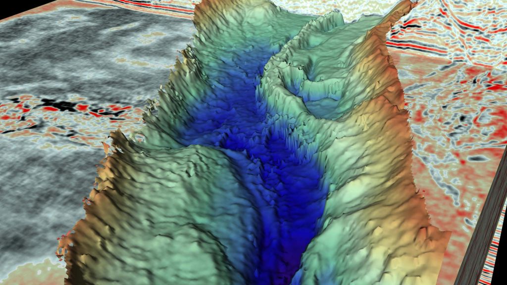 利用三维地震反射技术在北海地下发现壮观冰河时代景观