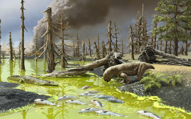 2.52亿年前二叠纪末大灭绝事件新原因：有毒微生物大量繁殖产生“毒汤”