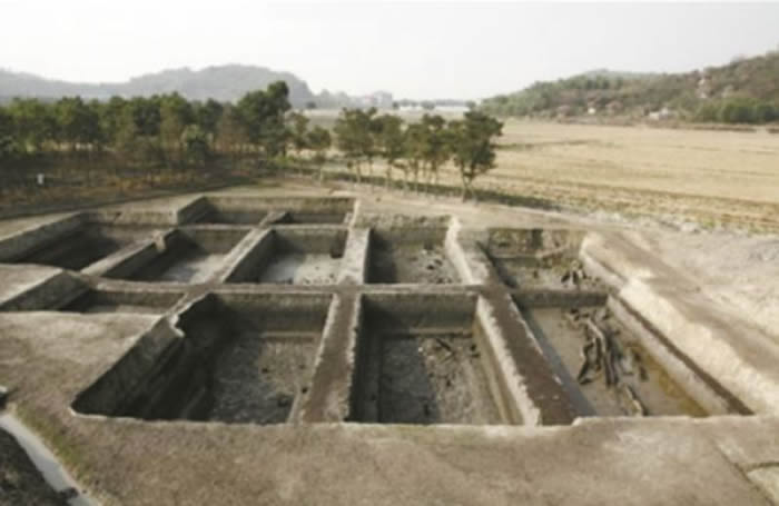 距今6700年至4500年的浙江余姚施嶴遗址古稻田是目前世界上发现的年代最早稻田