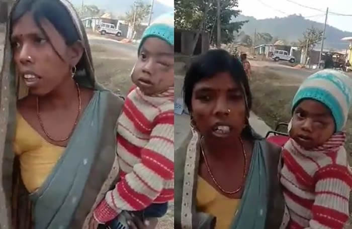 6岁儿子被猎豹抓走 印度中央邦一名母亲狂追1公里用棍成功把猎豹击退