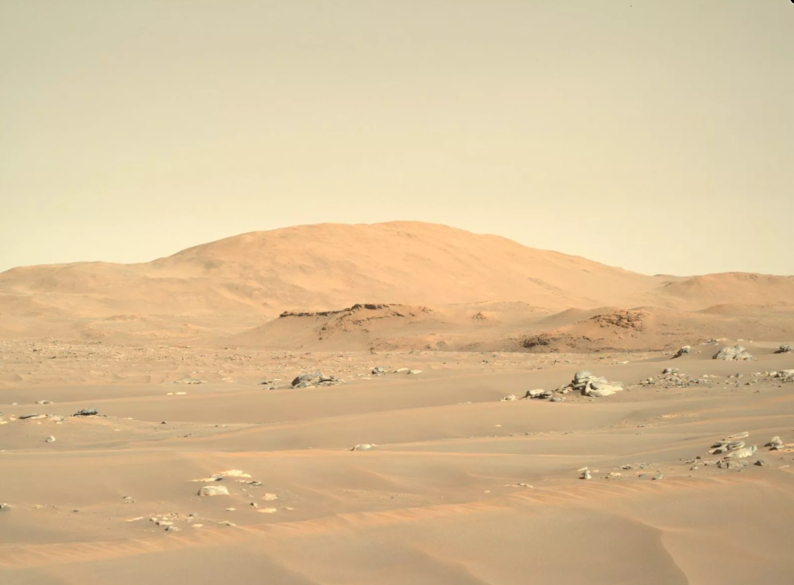 在美国宇航局“毅力号”探测器的“眼中” 火星也是“出奇地宁静”