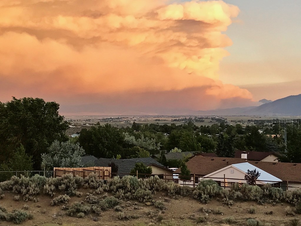 加州今年约有250万英亩的土地被烧毁，接近过去五年平均的两倍。照片来源：loren chipman（CC BY-NC 2.0）