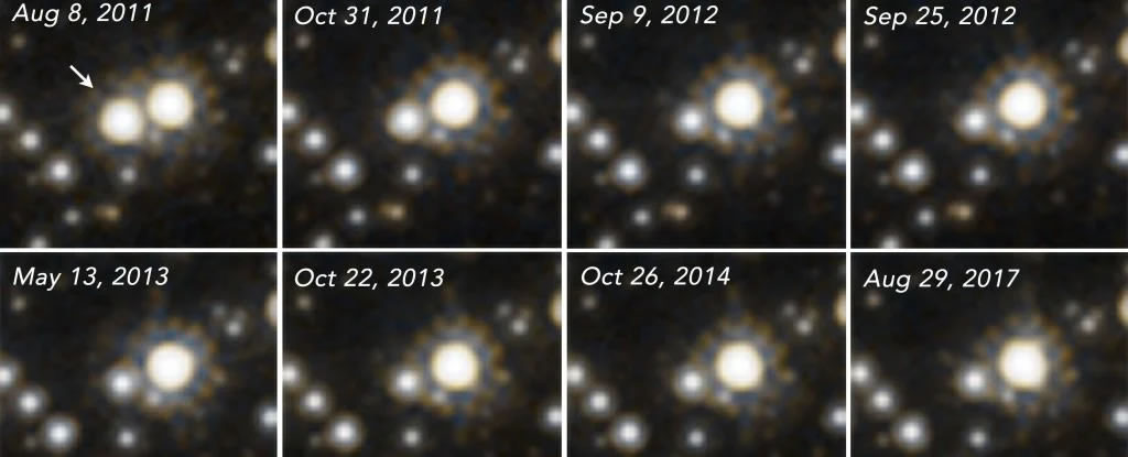 天文学家发现首个银河系流浪黑洞