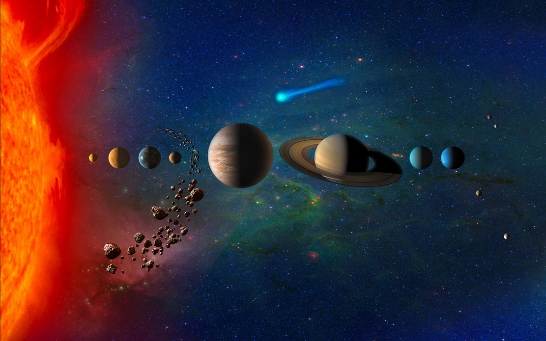 2022年4月地球将迎来一场由五颗行星组成的春季行星大游行