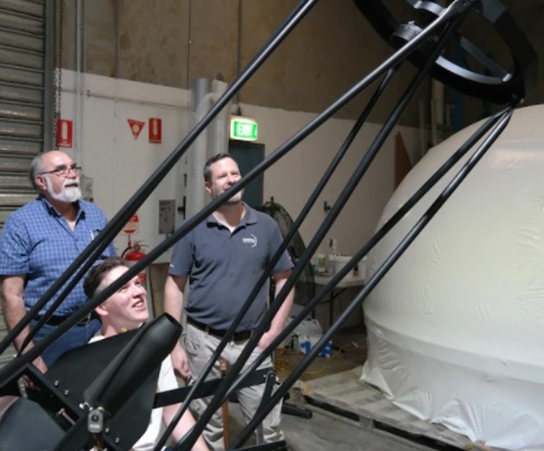 澳洲维多利亚省天文爱好者组织在墨尔本北部开设无障碍天文台