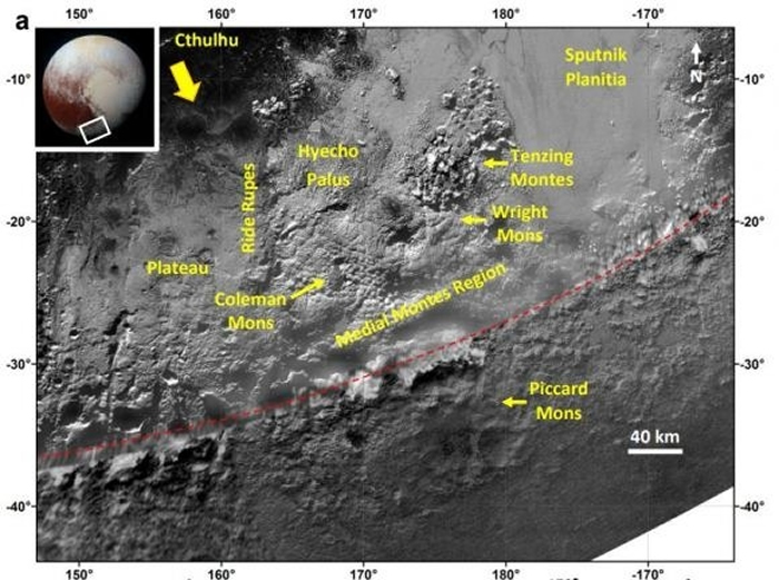 《自然通讯》：研究表明冥王星曾经历多次改变其地貌的冰火山活动